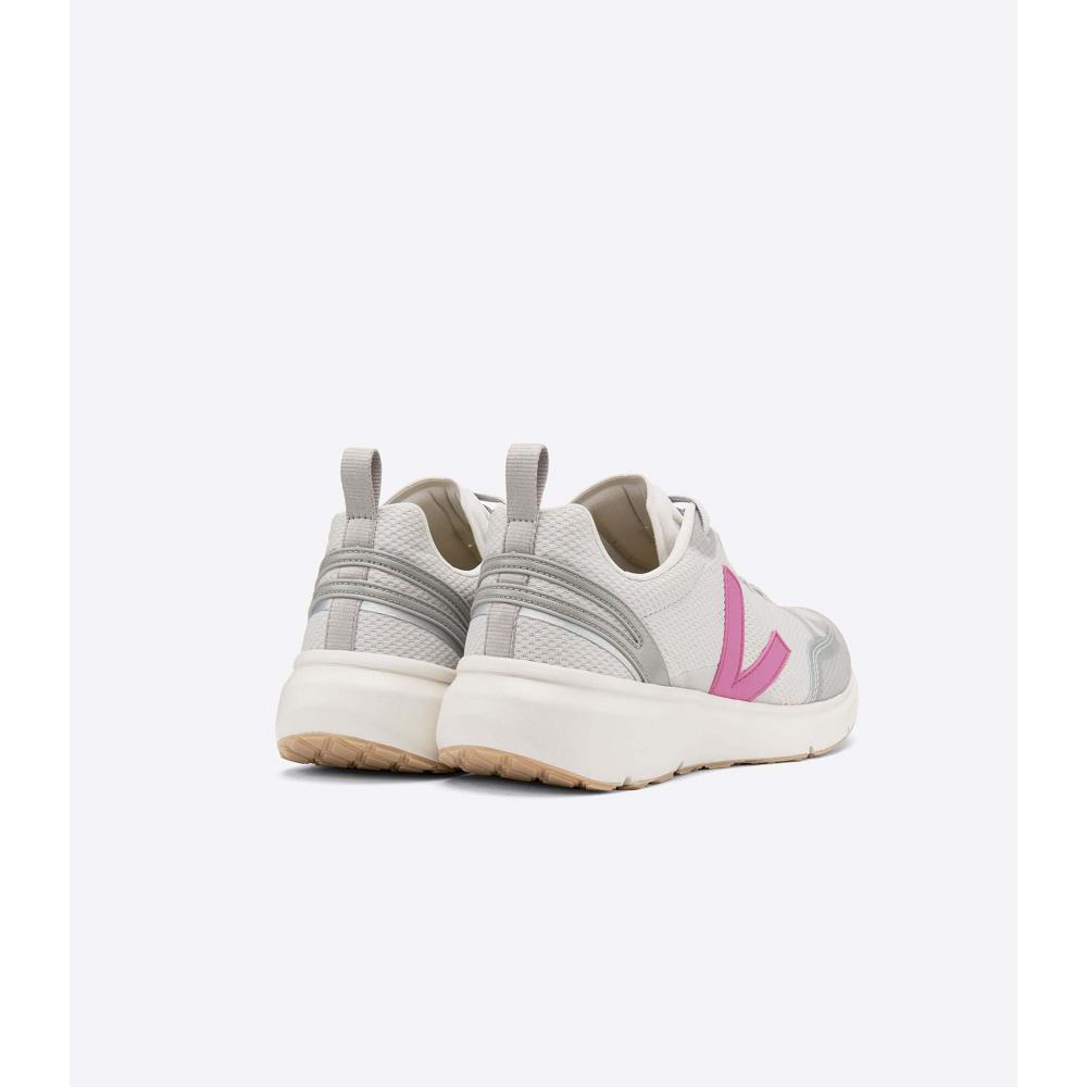 Veja CONDOR 2 ALVEOMESH Women's Shoes Grey/Pink | NZ 496AHK